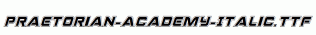 Praetorian-Academy-Italic.ttf