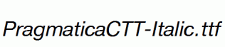 PragmaticaCTT-Italic.ttf