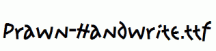 Prawn-Handwrite.ttf