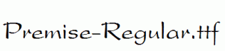 Premise-Regular.ttf