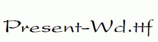 Present-Wd.ttf