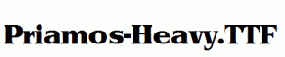 Priamos-Heavy.ttf