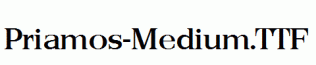 Priamos-Medium.ttf