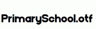 PrimarySchool.otf