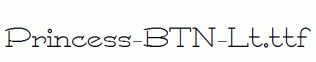 Princess-BTN-Lt.ttf