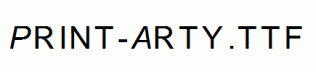 Print-Arty.ttf