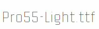 Pro55-Light.ttf
