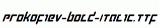 Prokofiev-Bold-Italic.ttf