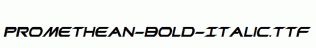 Promethean-Bold-Italic.ttf