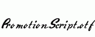 PromotionScript.otf