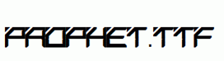 Prophet.ttf