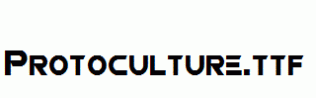 Protoculture.ttf