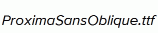 ProximaSansOblique.ttf