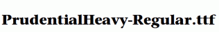 PrudentialHeavy-Regular.ttf