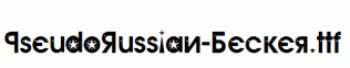 PseudoRussian-Becker.ttf