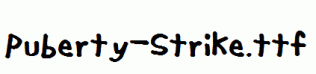 Puberty-Strike.ttf