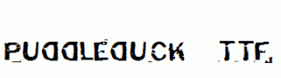 Puddleduck.ttf
