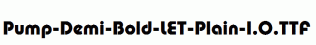 Pump-Demi-Bold-LET-Plain-1.0.ttf