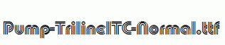 Pump-TrilineITC-Normal.ttf