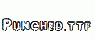Punched.ttf