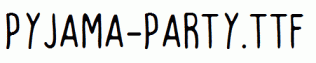 Pyjama-Party.ttf