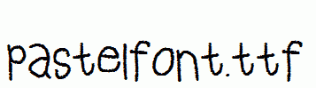 pastelfont.ttf