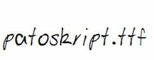 patoskript.ttf