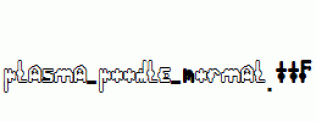 plasma-poodle-Normal.ttf