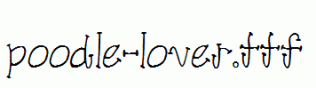 poodle-lover.ttf
