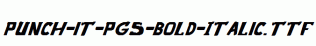 punch-it-PGS-Bold-Italic.ttf