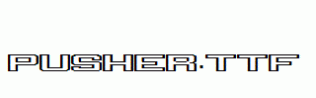 pusher.ttf