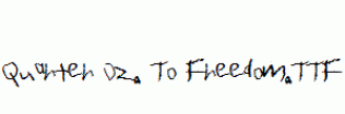 Quarter-Oz.-To-Freedom.ttf