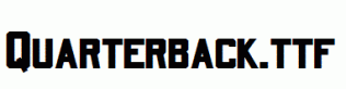 Quarterback.ttf