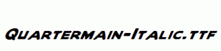 Quartermain-Italic.ttf