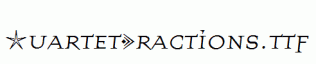 QuartetFractions.ttf