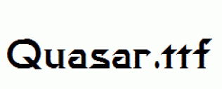 Quasar.ttf