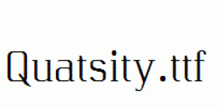 Quatsity.ttf