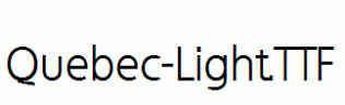 Quebec-Light.ttf