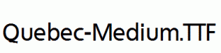Quebec-Medium.ttf