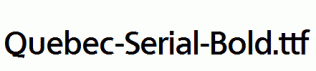 Quebec-Serial-Bold.ttf