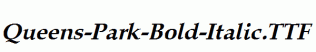 Queens-Park-Bold-Italic.ttf