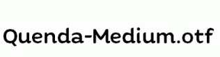 Quenda-Medium.otf