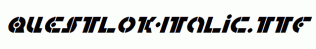 Questlok-Italic.ttf