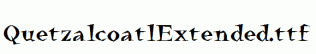 QuetzalcoatlExtended.ttf
