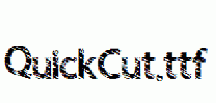 QuickCut.ttf
