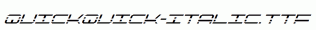 QuickQuick-Italic.ttf
