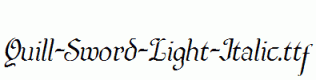Quill-Sword-Light-Italic.ttf