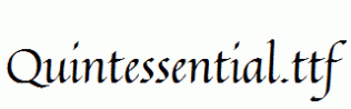 Quintessential.ttf
