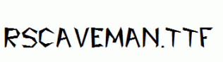 RSCaveman.ttf