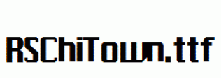 RSChiTown.ttf